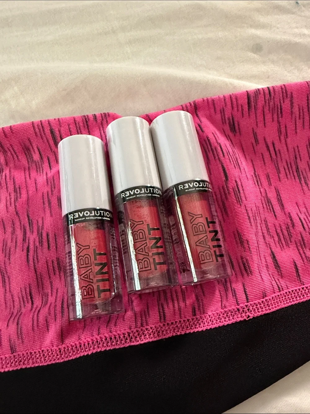 Revolution Baby Tint Lip & Cheek Tint - Pink Trio